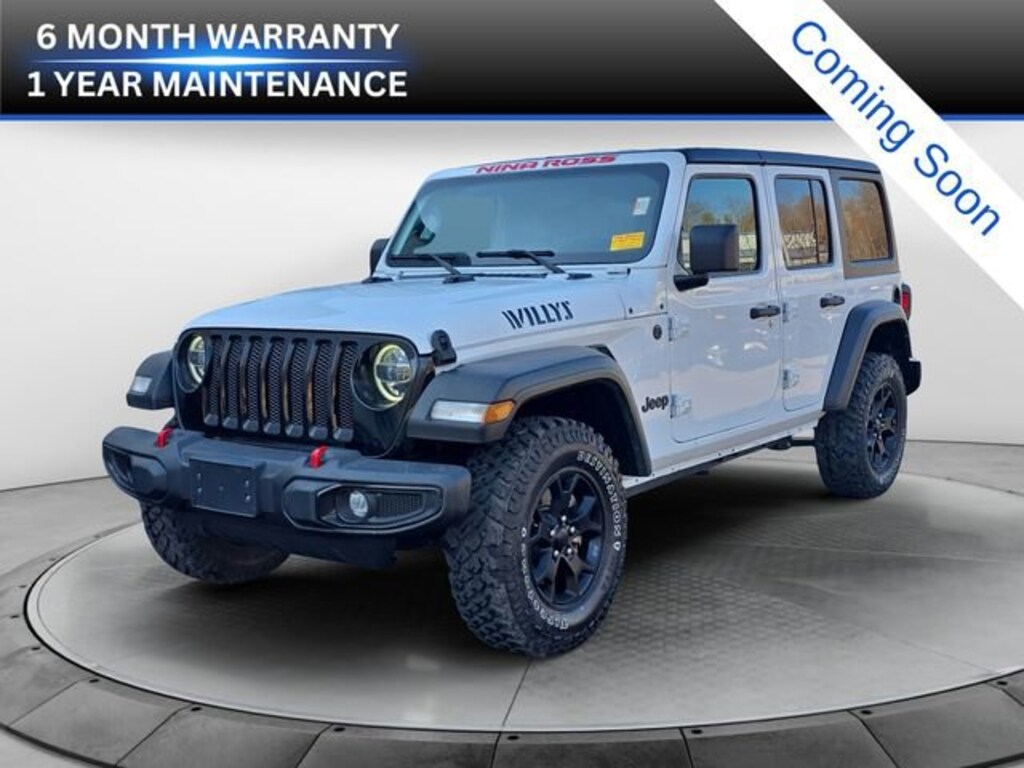 Used 2022 Jeep Wrangler Unlimited Willys SUV