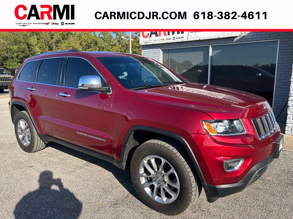 Used 2015 Jeep Grand Cherokee Limited with VIN 1C4RJFBG2FC136364 for sale in Carmi, IL