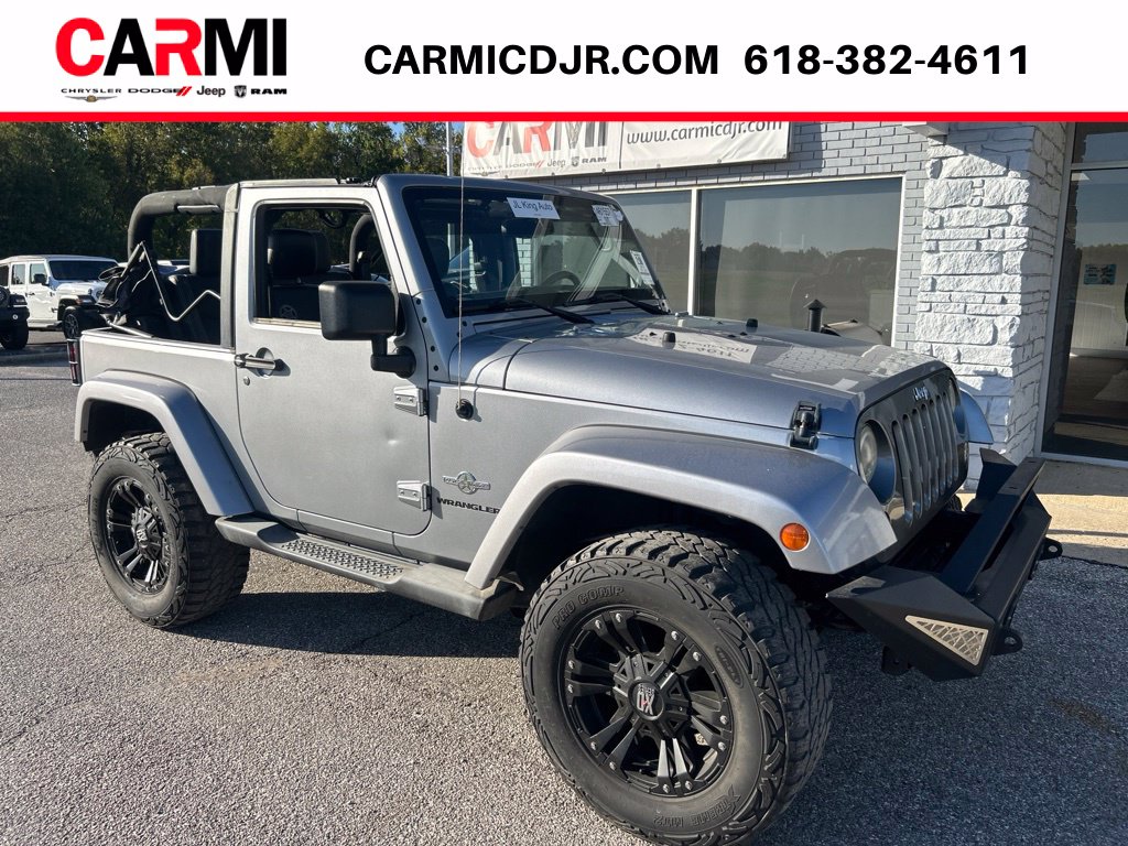Used 2014 Jeep Wrangler Sport with VIN 1C4AJWAG6EL204128 for sale in Carmi, IL