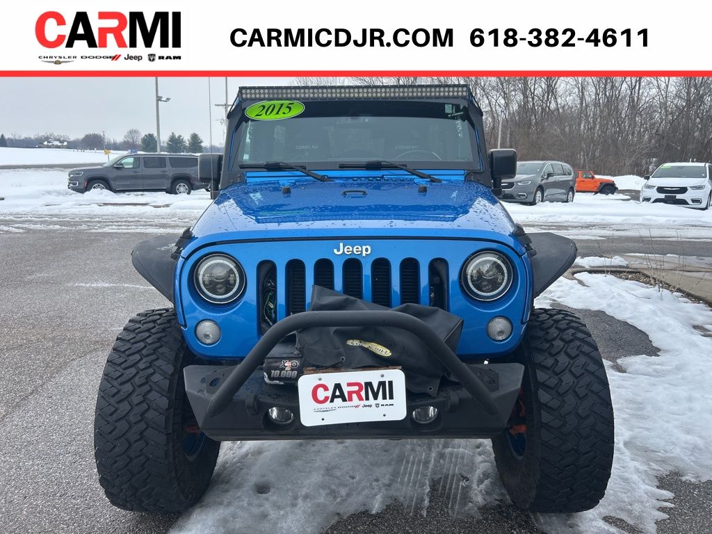 Used 2015 Jeep Wrangler Unlimited Sport with VIN 1C4HJWDGXFL688106 for sale in Carmi, IL