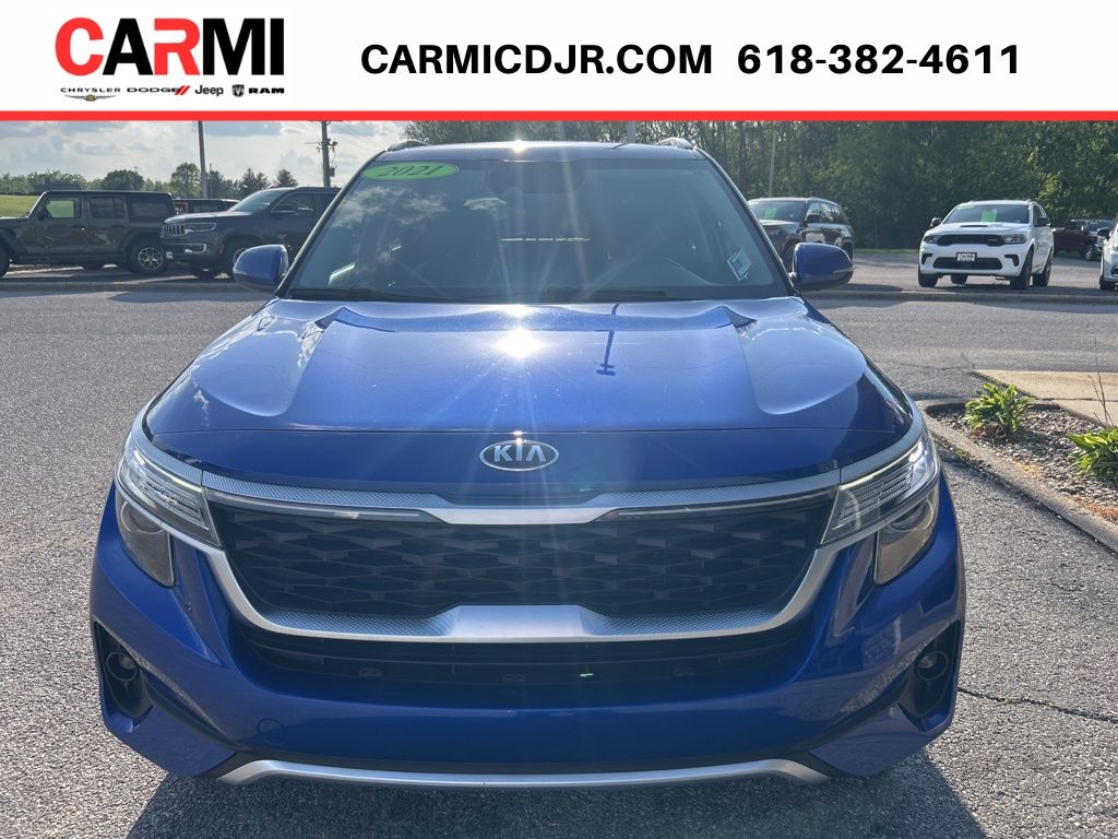 Used 2021 Kia Seltos S with VIN KNDEUCAA6M7159119 for sale in Carmi, IL