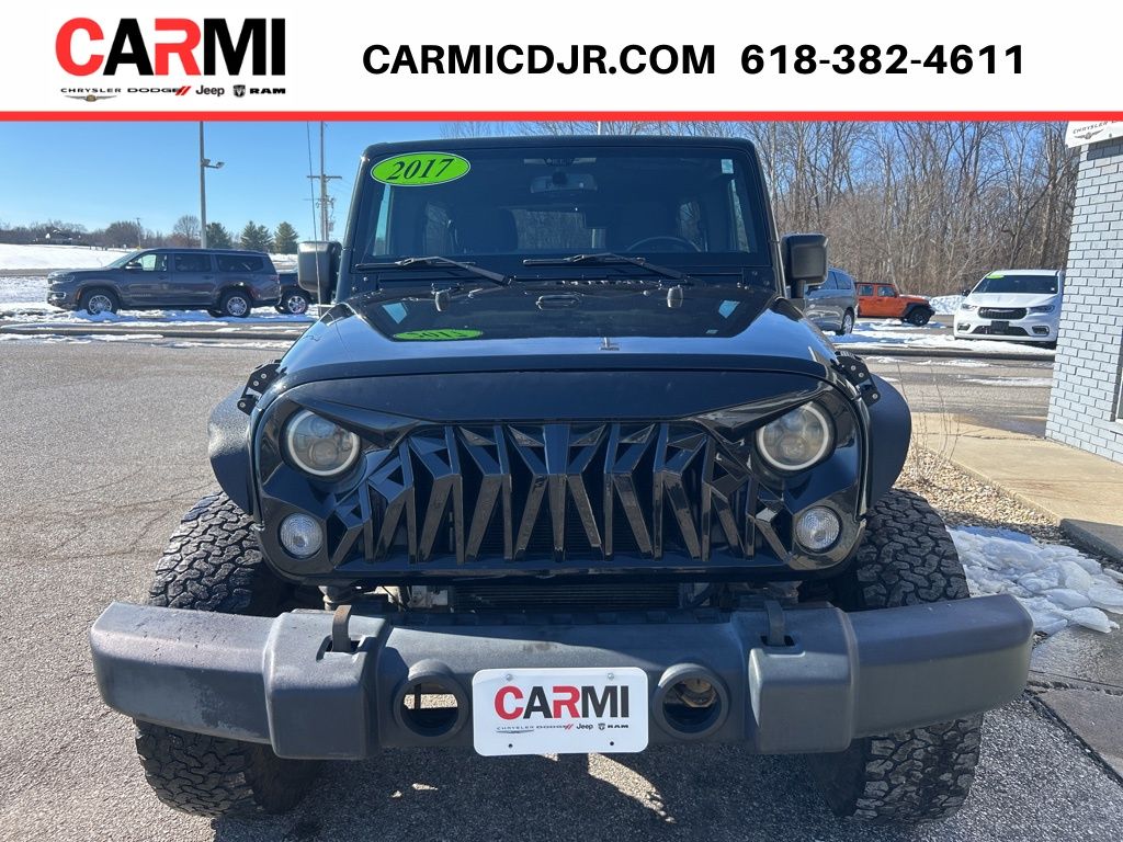 Used 2017 Jeep Wrangler Unlimited Sport S with VIN 1C4BJWDG8HL554817 for sale in Carmi, IL