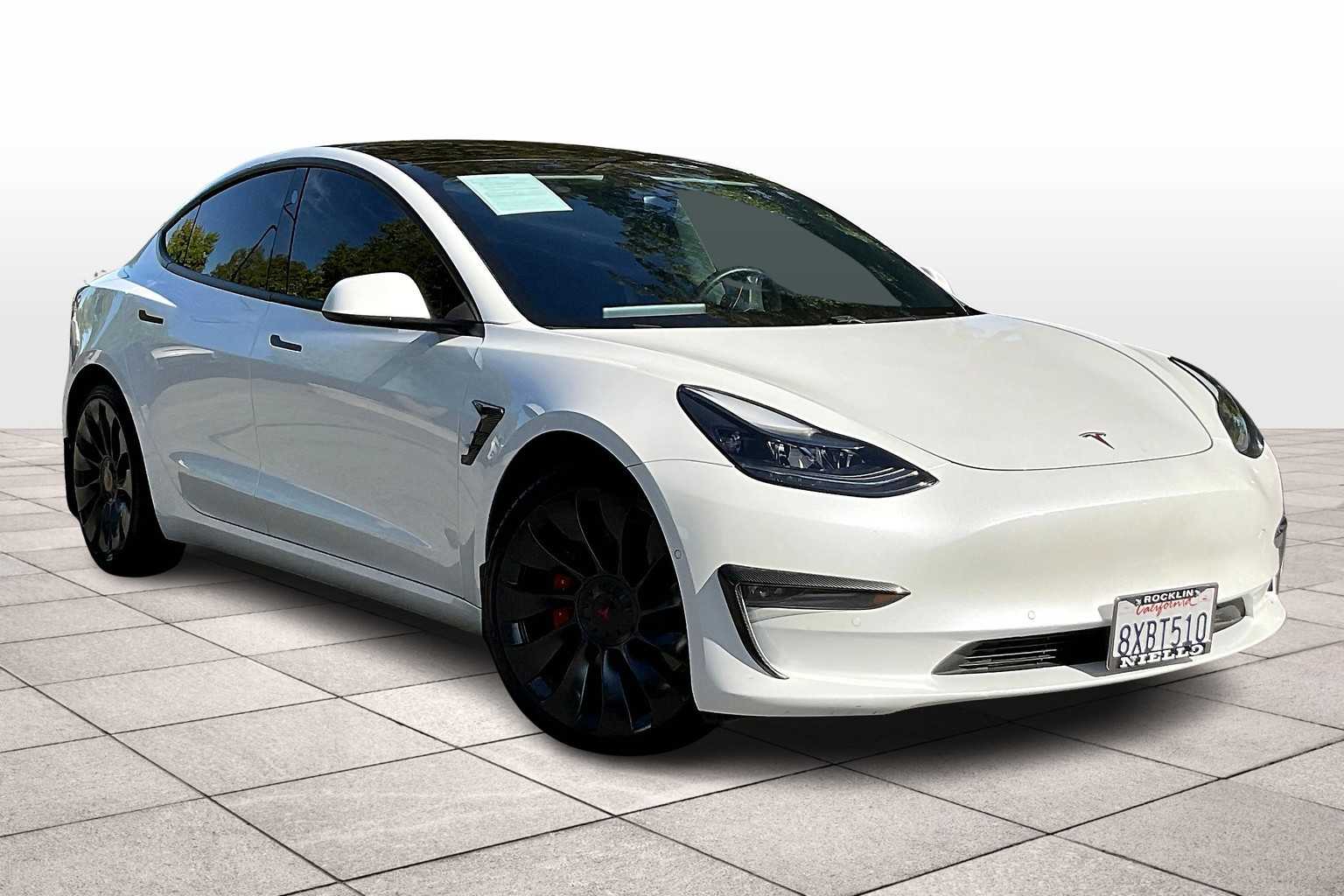 Used 2021 Tesla Model 3 Base with VIN 5YJ3E1EC8MF995867 for sale in Rocklin, CA