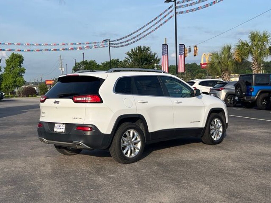 Used 2016 Jeep Cherokee Limited 4x4 SUV