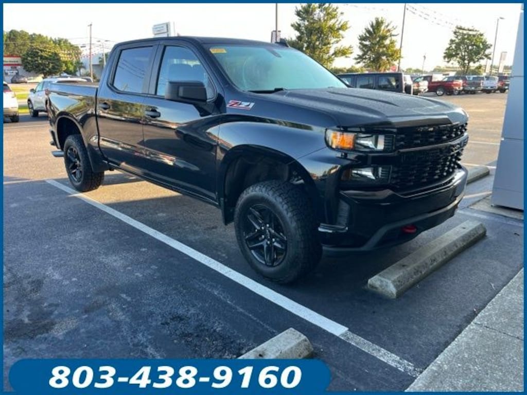 Used 2020 Chevrolet Silverado 1500 Silverado Custom Trail Boss Truck Crew Cab