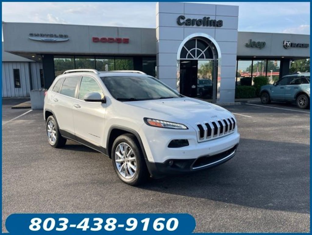 Used 2016 Jeep Cherokee Limited 4x4 SUV