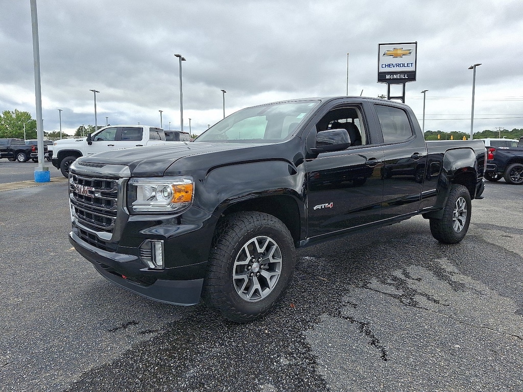 Used 2021 GMC Canyon AT4 w/Cloth 4WD Crew Cab 141 AT4 w/Cloth