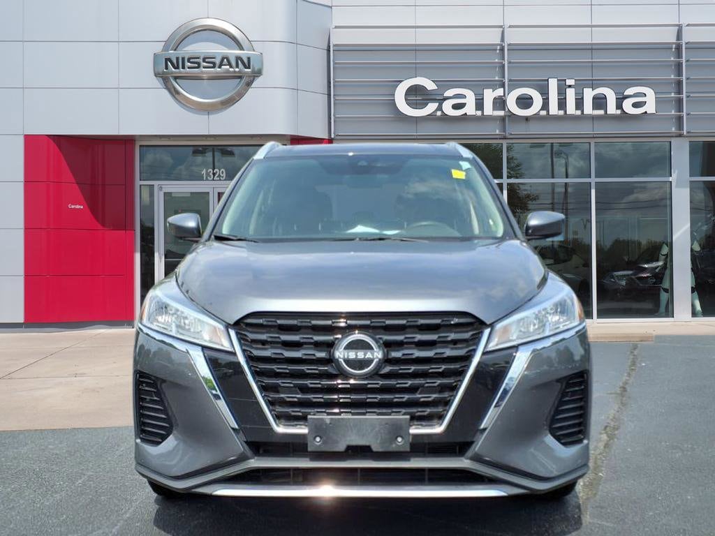 Used 2023 Nissan Kicks SV with VIN 3N1CP5CV8PL506883 for sale in Burlington, NC