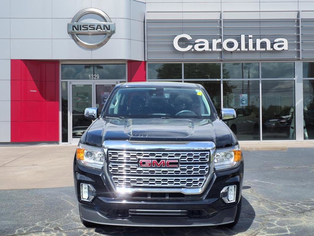 Used 2022 GMC Canyon Denali with VIN 1GTG6EEN2N1105414 for sale in Burlington, NC