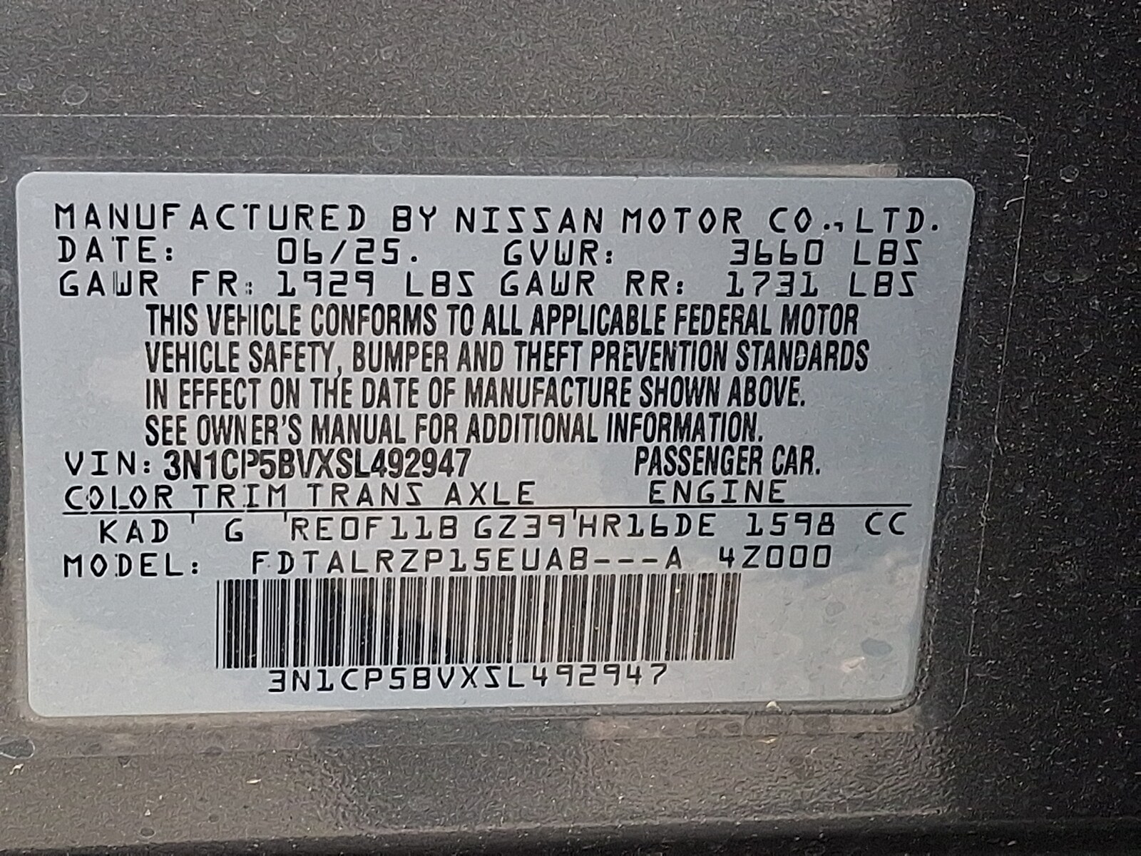 2025 Nissan KICKS PLAY Base - Photo 17
