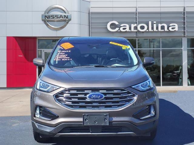 Used 2019 Ford Edge Titanium with VIN 2FMPK4K90KBB70853 for sale in Burlington, NC