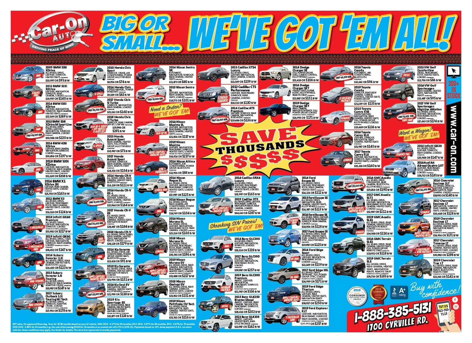 Best used car deals in Ottawa - Car-On Auto Sales