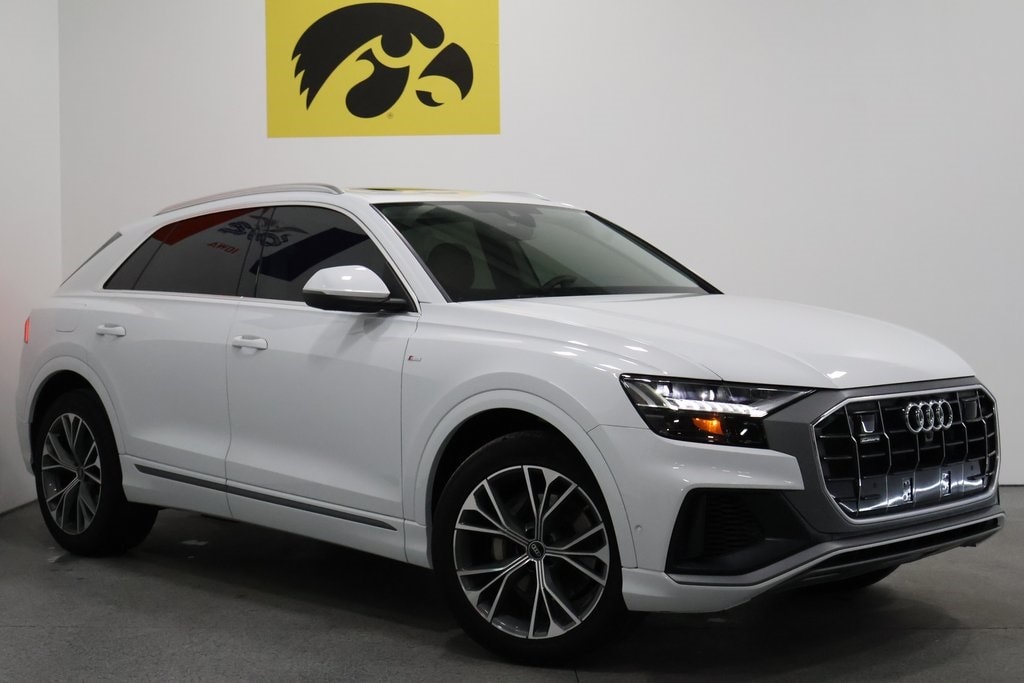 Used 2023 Audi Q8 Premium Plus with VIN WA1EVBF16PD016039 for sale in Iowa City, IA