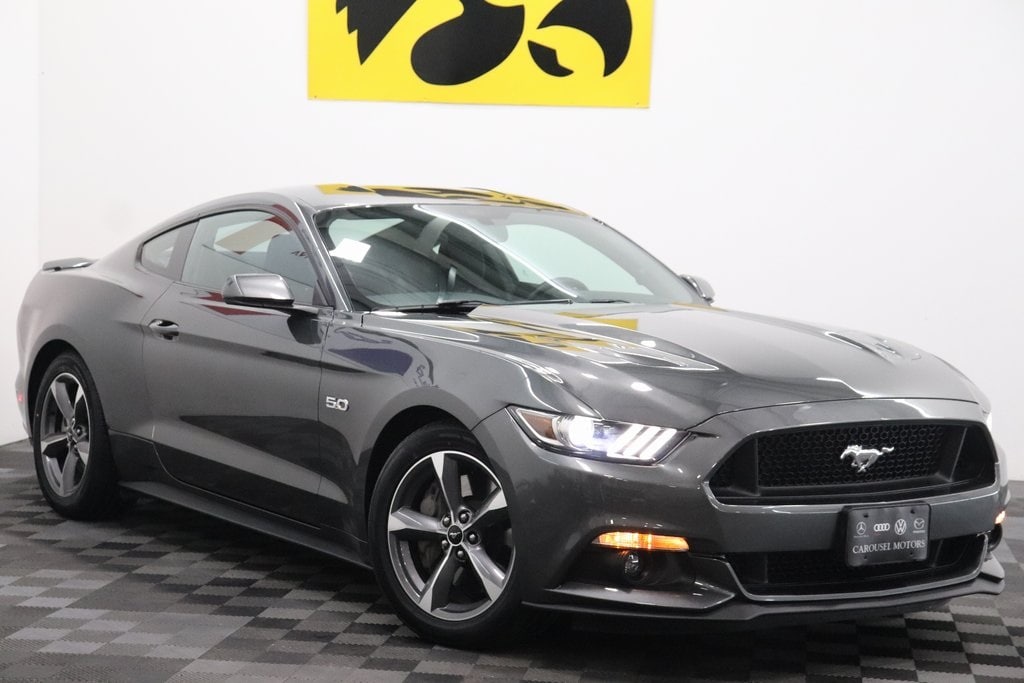 Used 2015 Ford Mustang GT with VIN 1FA6P8CF1F5381945 for sale in Iowa City, IA