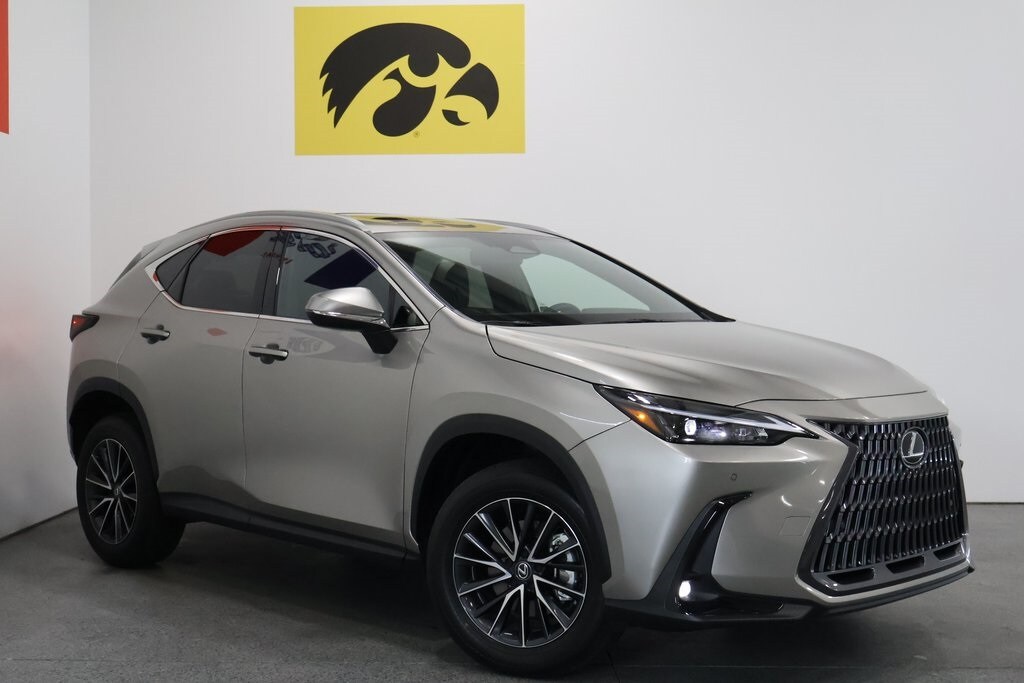 Used 2024 Lexus NX 350 with VIN 2T2GGCEZ7RC050492 for sale in Iowa City, IA