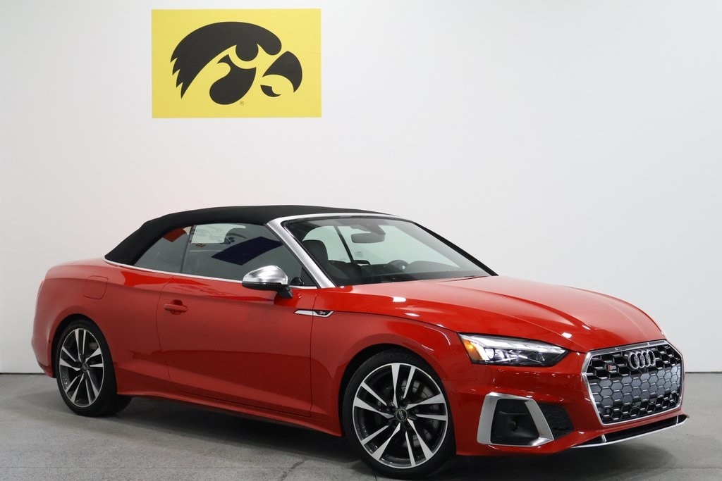Used 2023 Audi S5 Cabriolet Prestige with VIN WAUY4GF56PN002154 for sale in Iowa City, IA