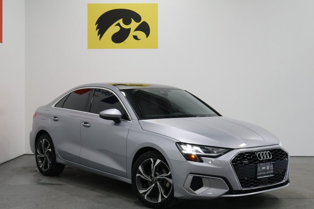 Used 2022 Audi A3 Sedan Premium with VIN WAUGUDGY2NA088294 for sale in Iowa City, IA