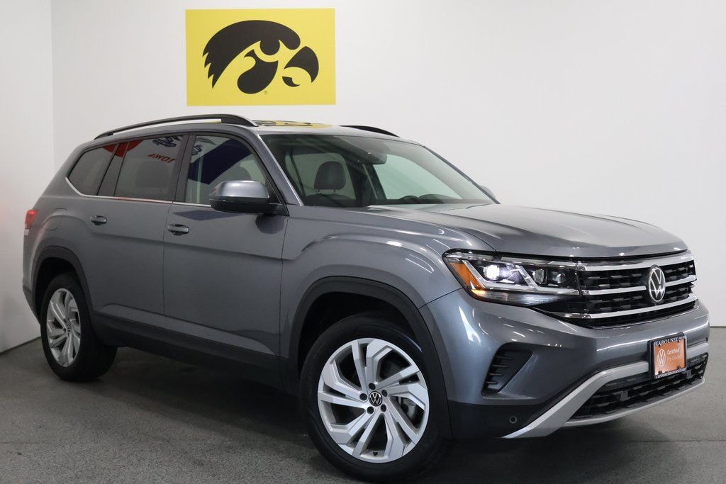 Certified 2022 Volkswagen Atlas 3.6L V6 SE w/Technology SUV