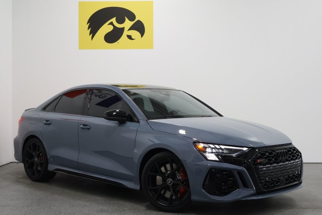 Used 2024 Audi RS 3 Base with VIN WUAG4DGY2RA901886 for sale in Iowa City, IA