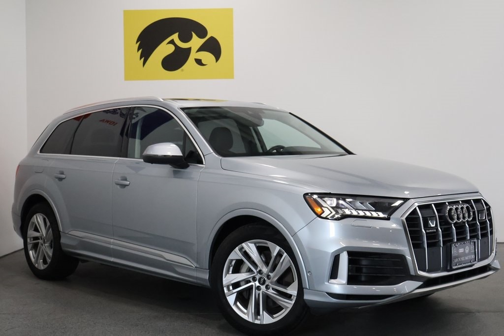 Used 2023 Audi Q7 Prestige with VIN WA1VXBF72PD024296 for sale in Iowa City, IA