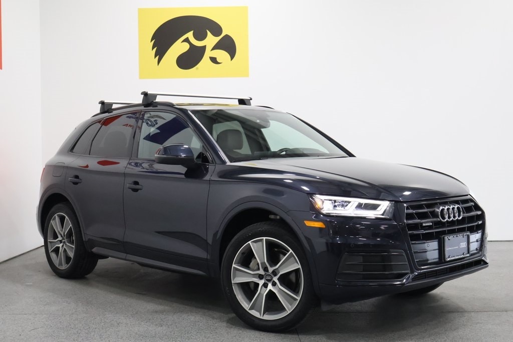 Used 2020 Audi Q5 Premium Plus with VIN WA1BNAFY9L2064456 for sale in Iowa City, IA