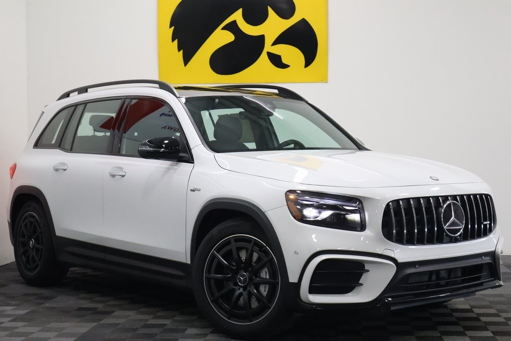 Used 2024 Mercedes-Benz GLB GLB35 AMG with VIN W1N4M5BBXRW367413 for sale in Iowa City, IA