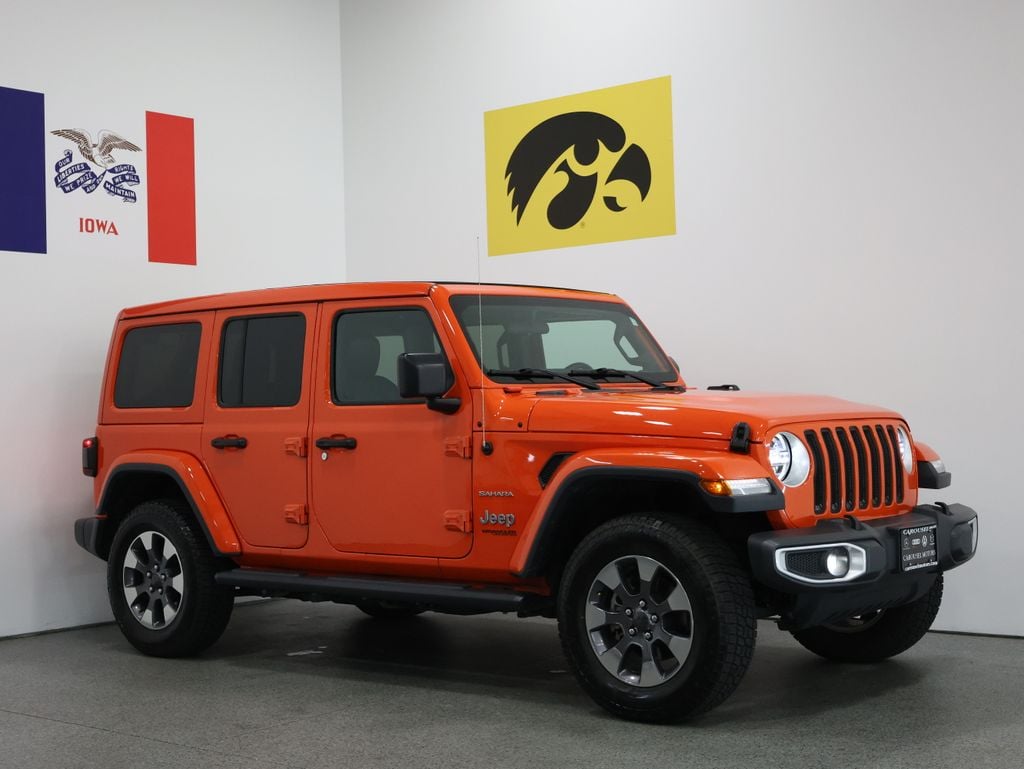 Used 2020 Jeep Wrangler Unlimited Sahara SUV