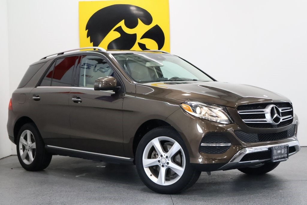 Used 2016 Mercedes-Benz GLE-Class GLE350 with VIN 4JGDA5HB2GA800168 for sale in Iowa City, IA