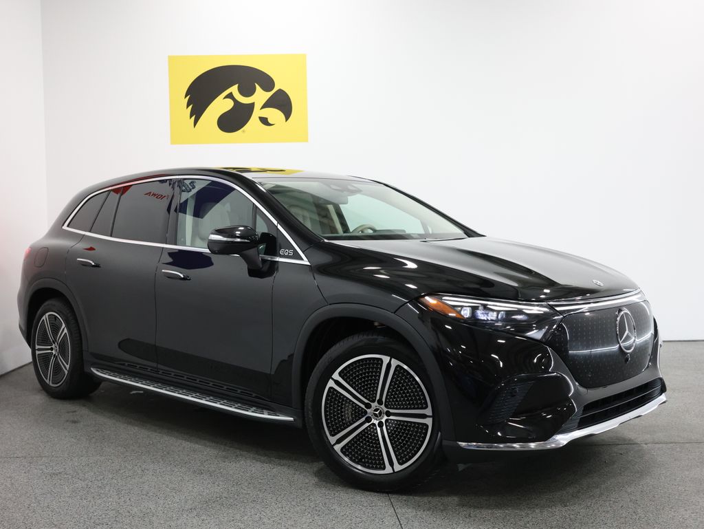 Used 2023 Mercedes-Benz EQS SUV Base with VIN 4JGDM2EB3PA019508 for sale in Iowa City, IA