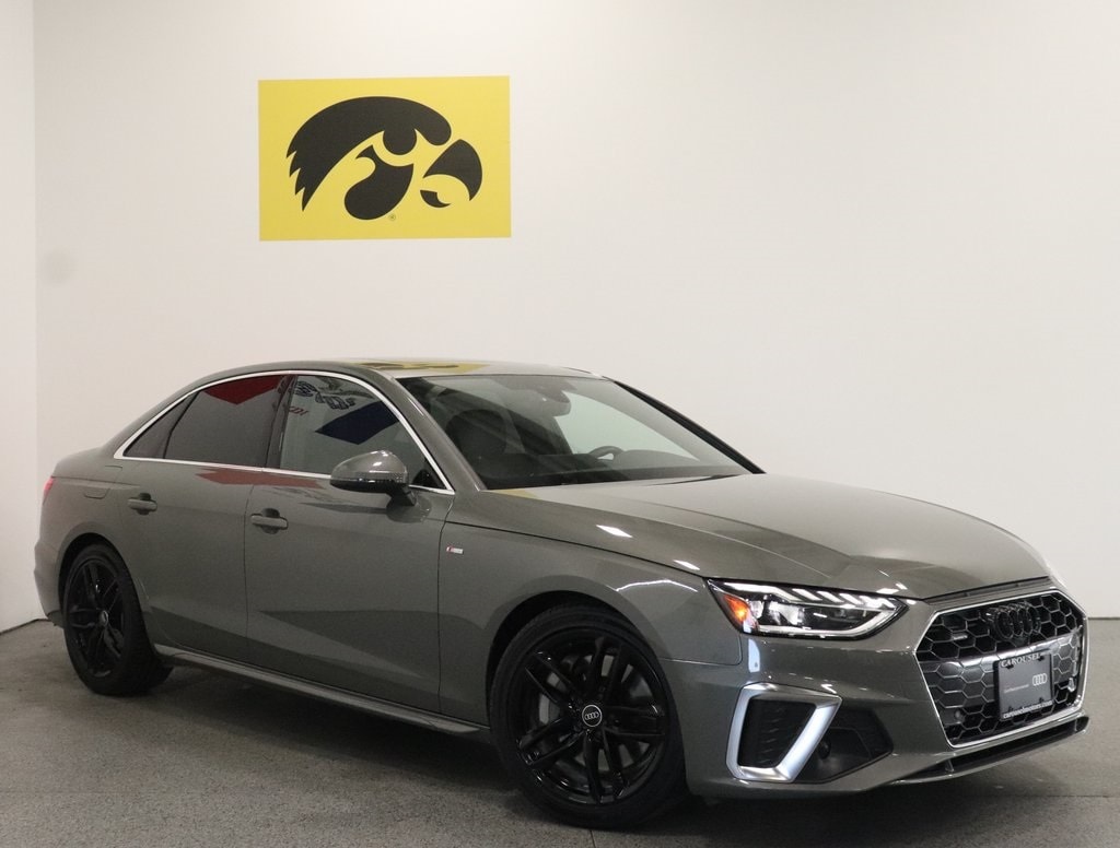 Used 2023 Audi A4 Premium Plus with VIN WAUEAAF4XPN000892 for sale in Iowa City, IA