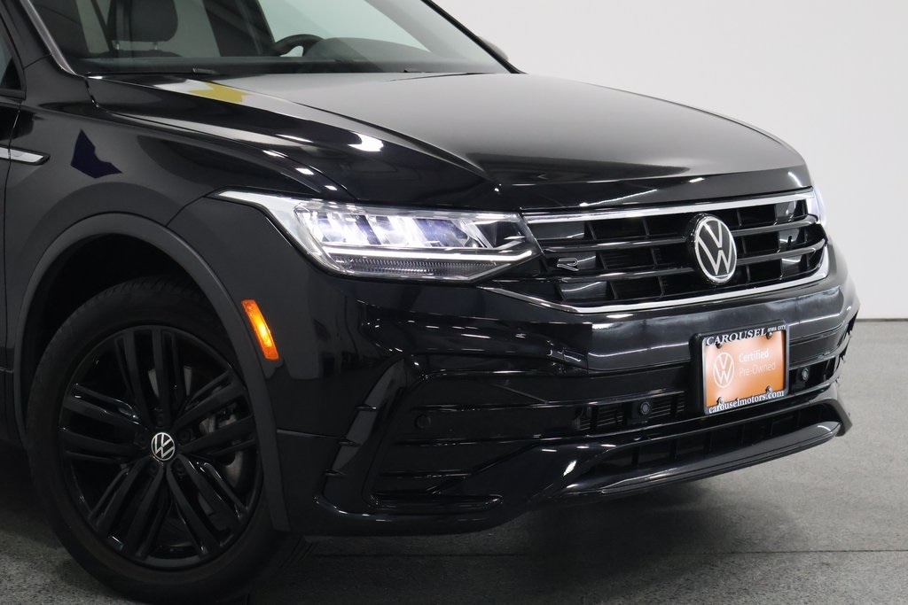 Used 2022 Volkswagen Tiguan 2.0T SE R-Line Black SUV