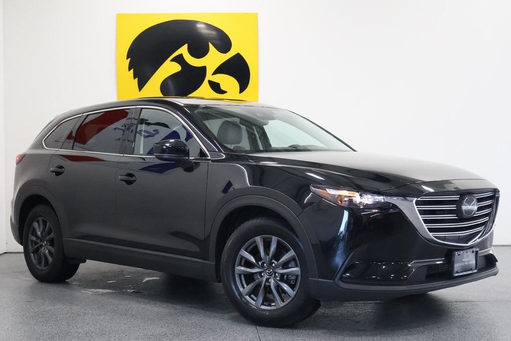 Certified 2022 Mazda CX-9 Touring with VIN JM3TCBCY1N0601076 for sale in Iowa City, IA