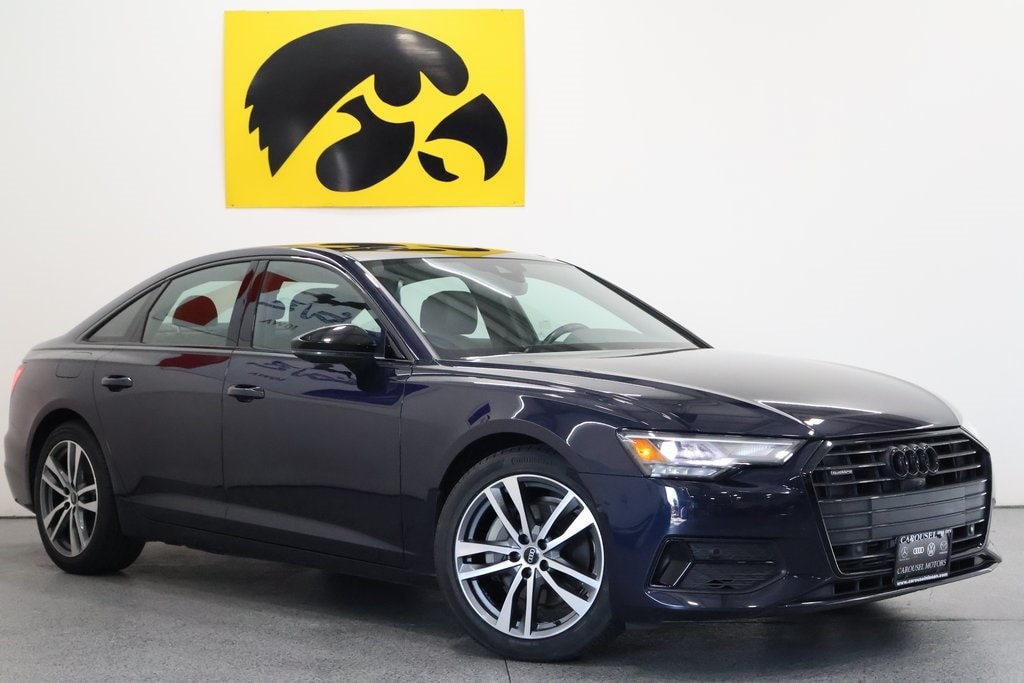 Used 2021 Audi A6 Premium with VIN WAUD3AF23MN063753 for sale in Iowa City, IA