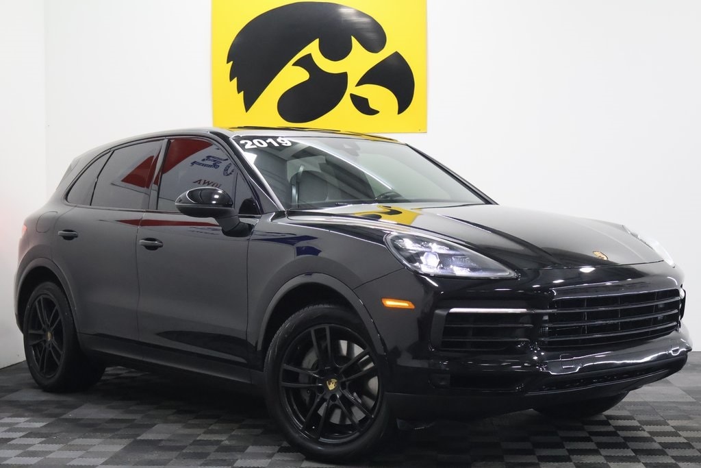 Used 2019 Porsche Cayenne S with VIN WP1AB2AY2KDA62010 for sale in Iowa City, IA