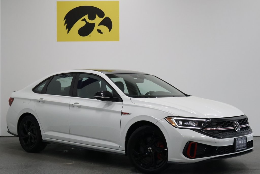 Used 2024 Volkswagen Jetta GLI Autobahn with VIN 3VW1T7BU0RM043801 for sale in Iowa City, IA