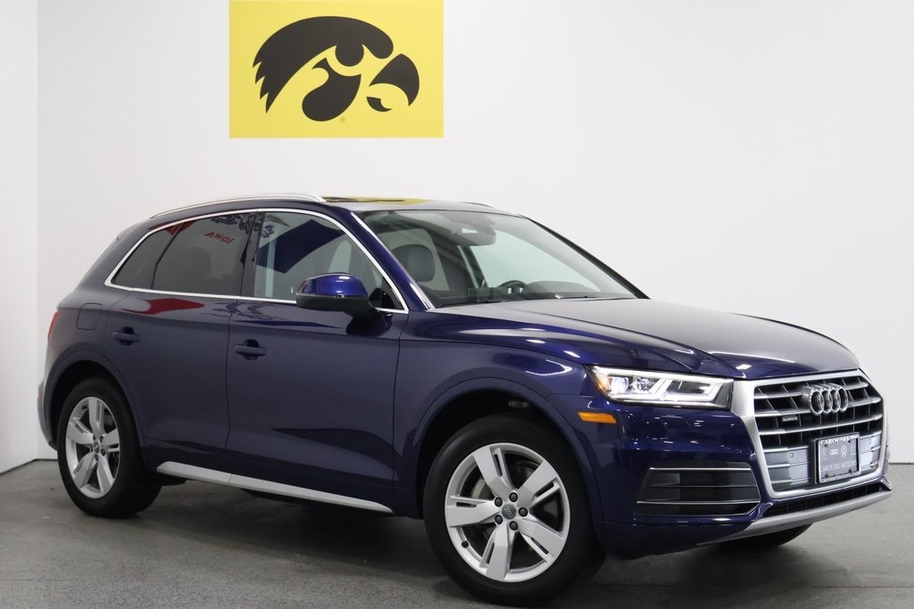 Used 2018 Audi Q5 Premium Plus with VIN WA1BNAFY0J2006183 for sale in Iowa City, IA