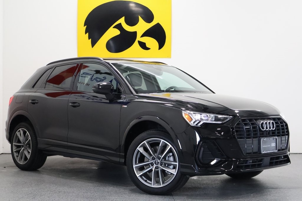 Used 2024 Audi Q3 S Line Premium Plus with VIN WA1EECF38R1046607 for sale in Iowa City, IA