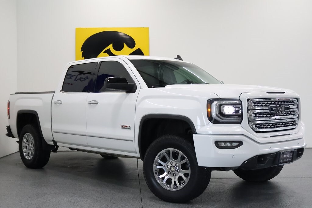 Used 2016 GMC Sierra 1500 SLT with VIN 3GTU2NEC6GG182000 for sale in Iowa City, IA