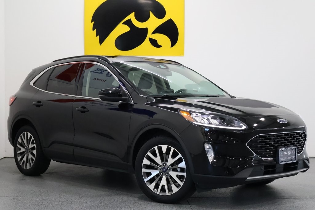 Used 2020 Ford Escape Titanium with VIN 1FMCU9J94LUA26886 for sale in Iowa City, IA