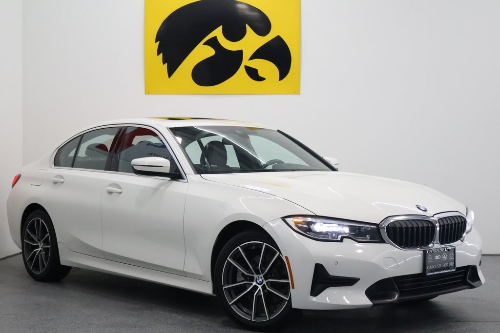 Used 2019 BMW 3 Series 330i with VIN WBA5R7C58KFH29097 for sale in Iowa City, IA