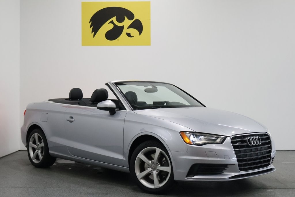 Used 2015 Audi A3 Cabriolet Premium with VIN WAU7FLFF3F1031835 for sale in Iowa City, IA