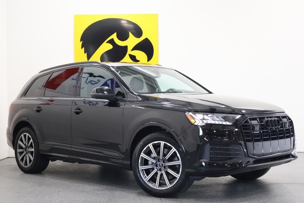 Used 2023 Audi Q7 Premium Plus with VIN WA1LCBF77PD022160 for sale in Iowa City, IA