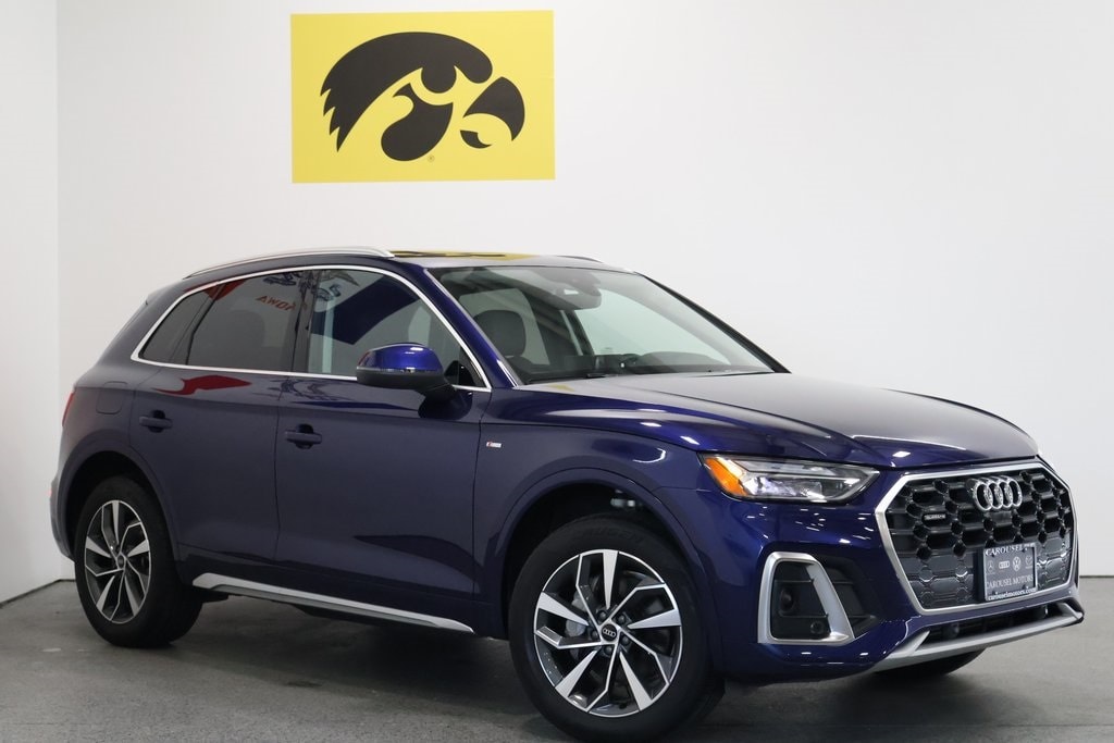 Used 2024 Audi Q5 Premium Plus with VIN WA1EAAFY3R2015125 for sale in Iowa City, IA
