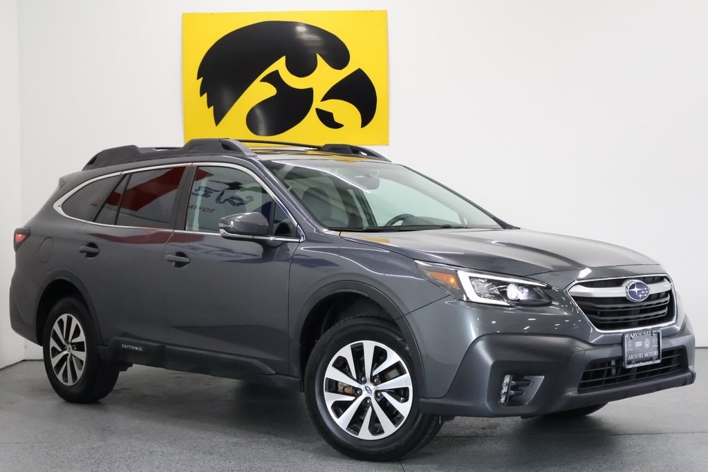 Used 2021 Subaru Outback Premium with VIN 4S4BTACC9M3160941 for sale in Iowa City, IA