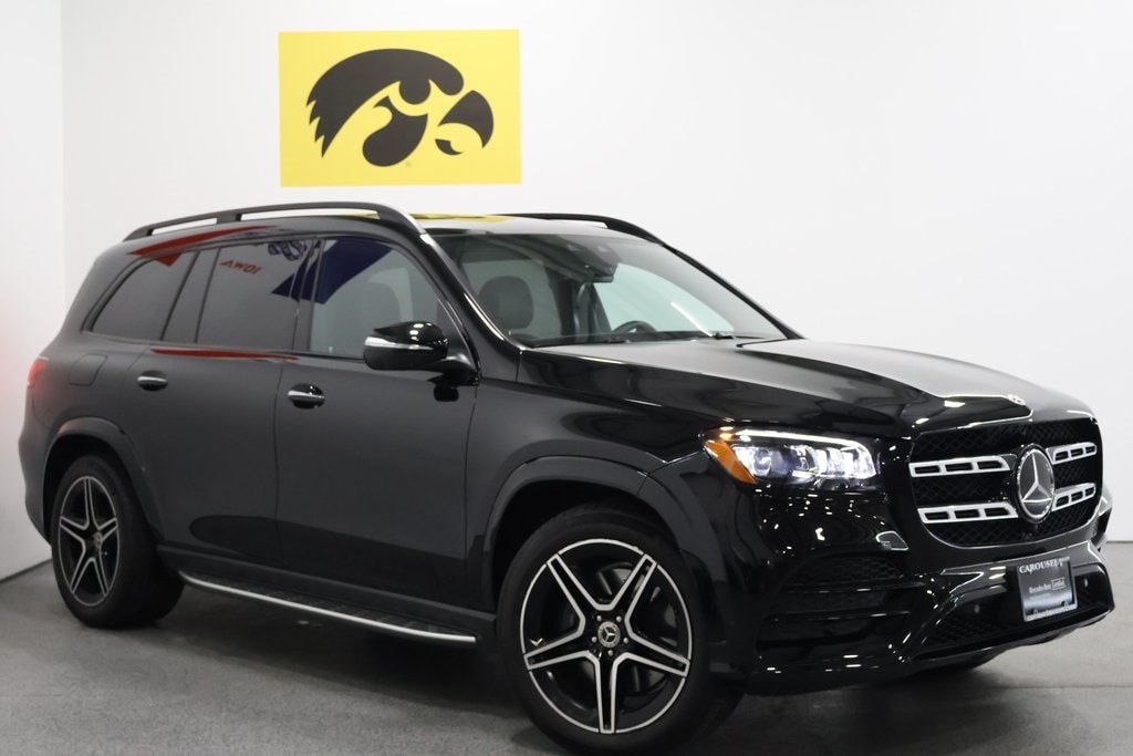 Used 2022 Mercedes-Benz GLS GLS450 with VIN 4JGFF5KE8NA699664 for sale in Iowa City, IA