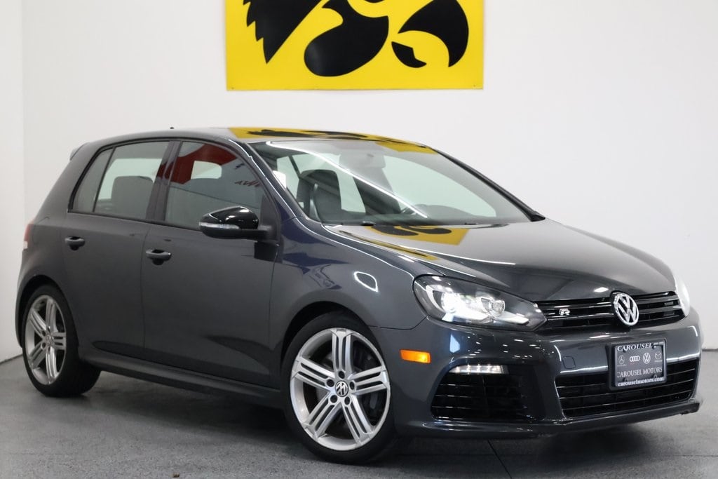 Used 2013 Volkswagen Golf R with VIN WVWPF7AJ6DW047419 for sale in Iowa City, IA