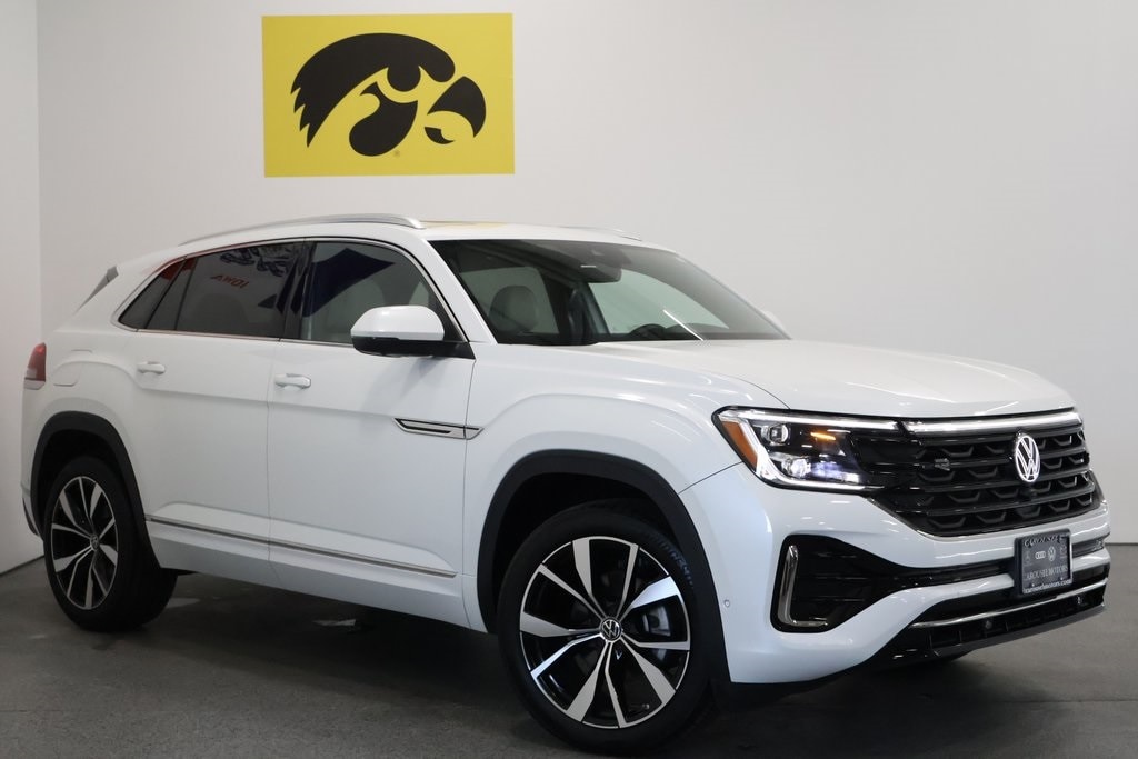 Used 2024 Volkswagen Atlas Cross Sport SEL Premium R-LINE with VIN 1V2FE2CA5RC211071 for sale in Iowa City, IA