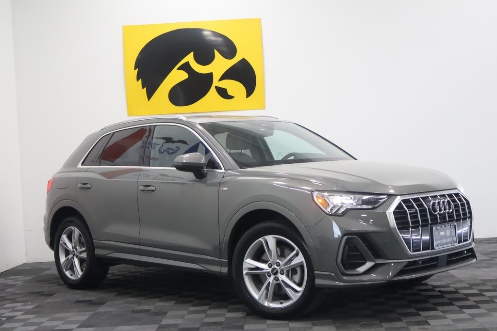 Used 2023 Audi Q3 S Line Premium Plus with VIN WA1EECF31P1152734 for sale in Iowa City, IA