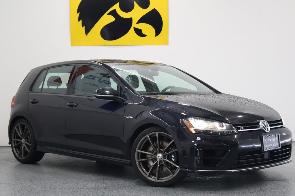 Used 2017 Volkswagen Golf R R with VIN WVWVF7AU1HW069108 for sale in Iowa City, IA