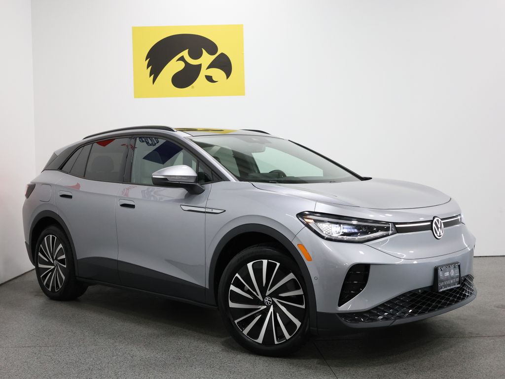 Used 2024 Volkswagen ID.4 S with VIN 1V25MPE84RC015273 for sale in Iowa City, IA